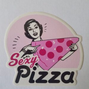 sexy pizza sticker